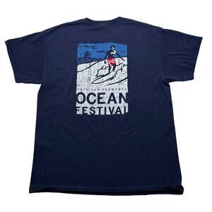 Y2K San Clemente Ocean Festival 2020 Surf Rescue Shirt Men’s size Large